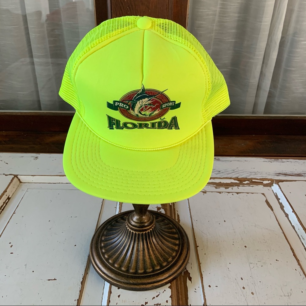 Florida Marlin Trucker Snap Back Hat